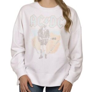 AC/DC 1979 World Tour Fleece Graphic Pullover Sweatshirt
